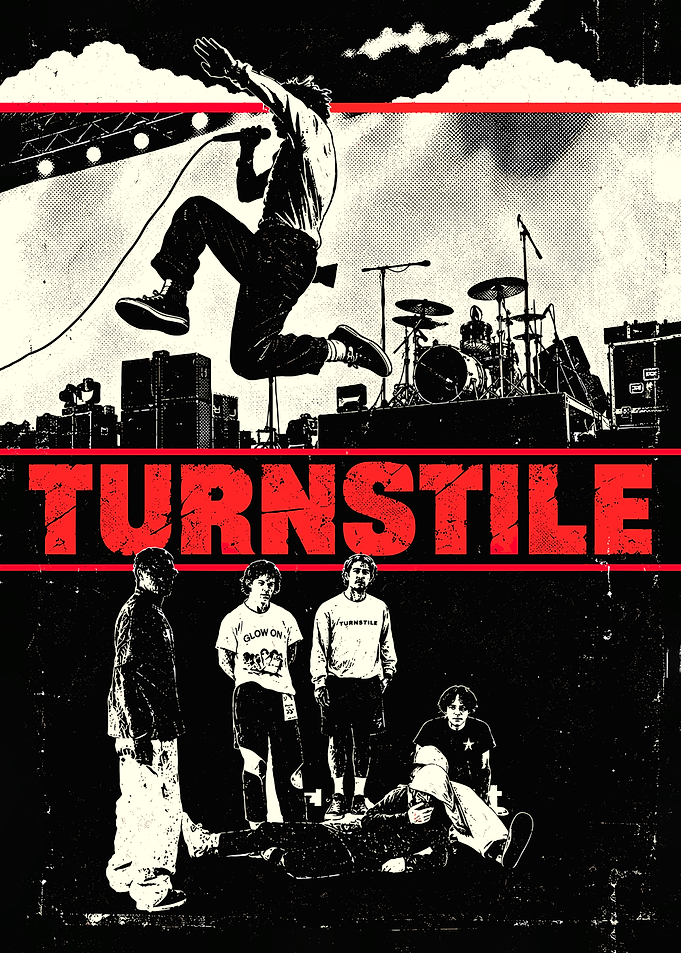 Turnstile Band Concert Poster