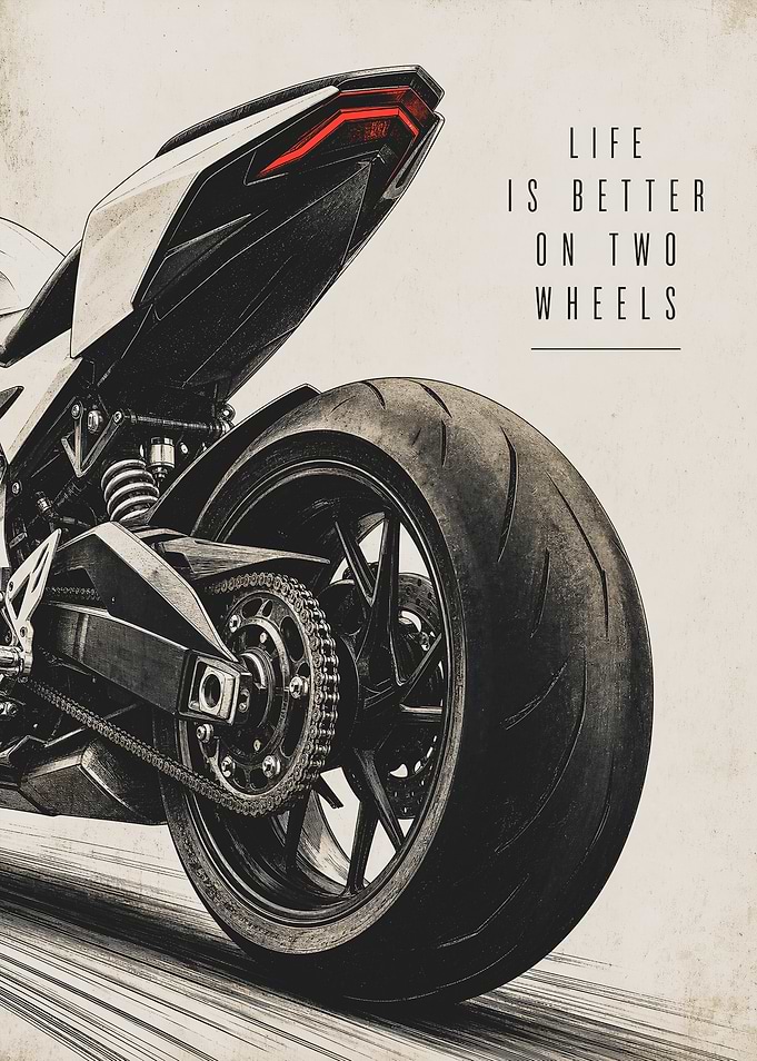 Life Is Better On Two Wheels