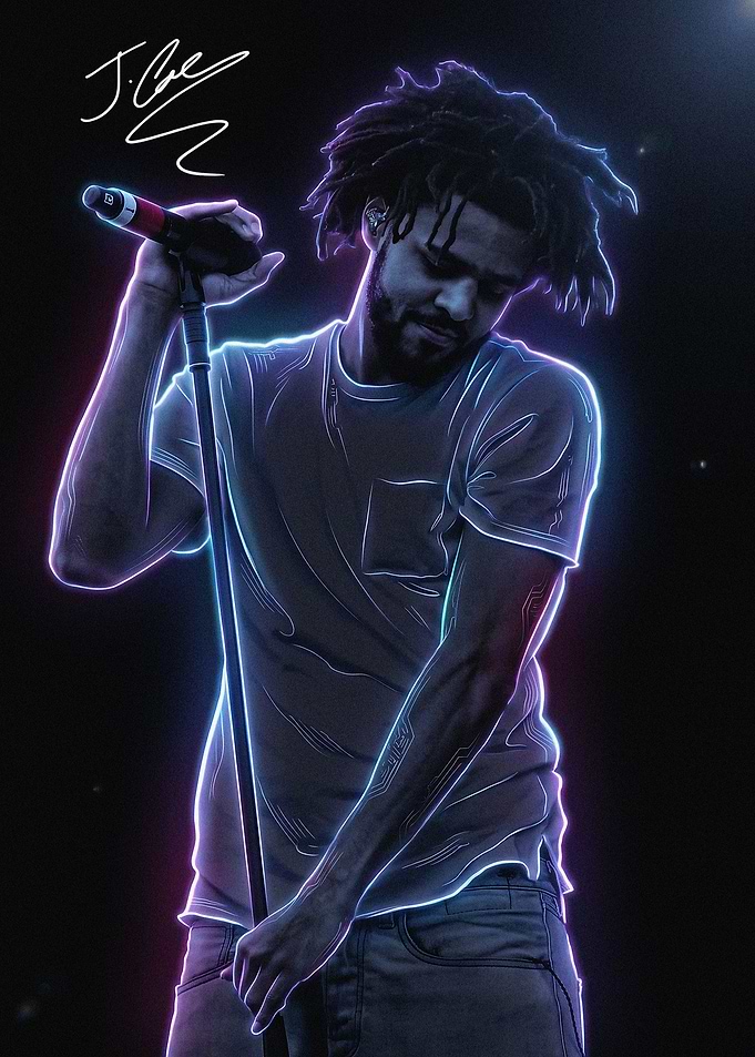 J. Cole Portrait