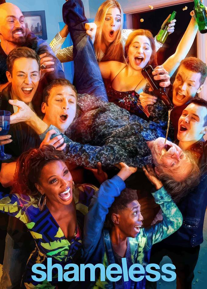 Shameless TV Show Cast Poster