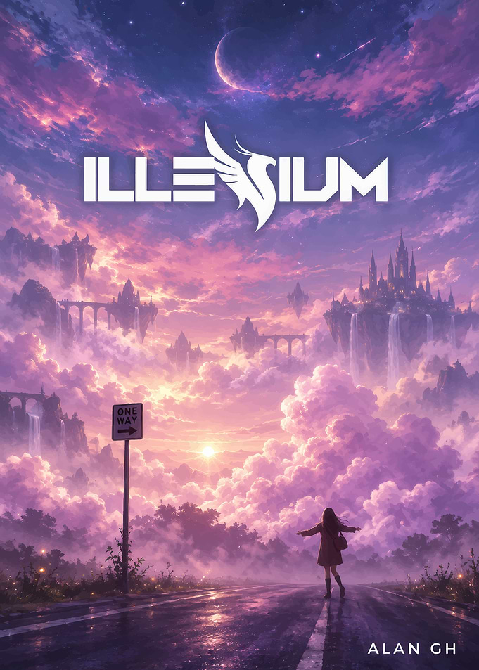 Illenium Fantasy Sky Landscape Poster