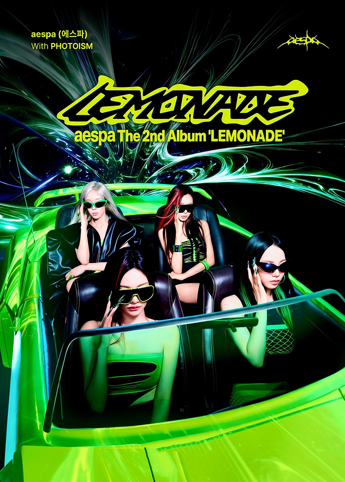 aespa Lemonade Album Poster