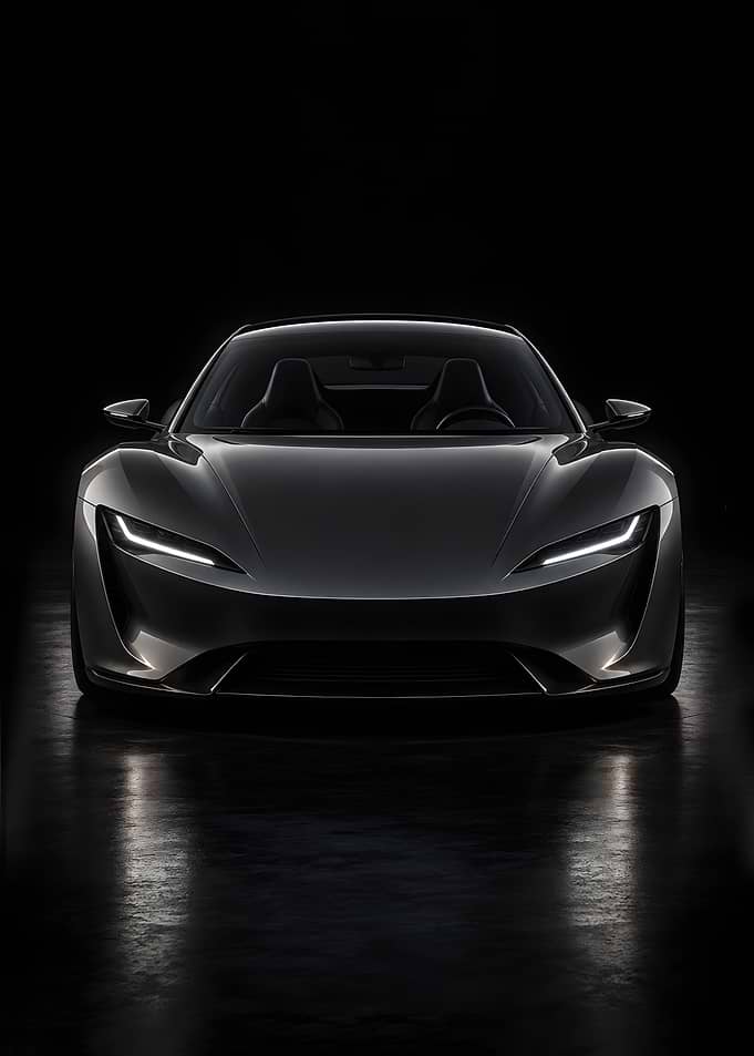 Stealth Electric Supercar Concept