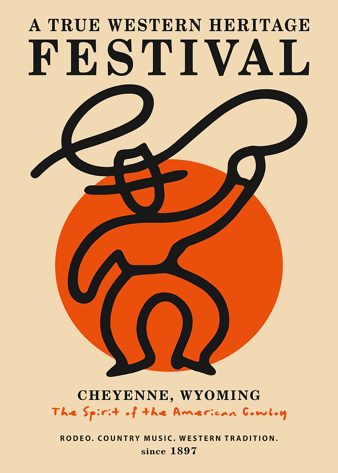 Cheyenne Western Heritage Festival Poster
