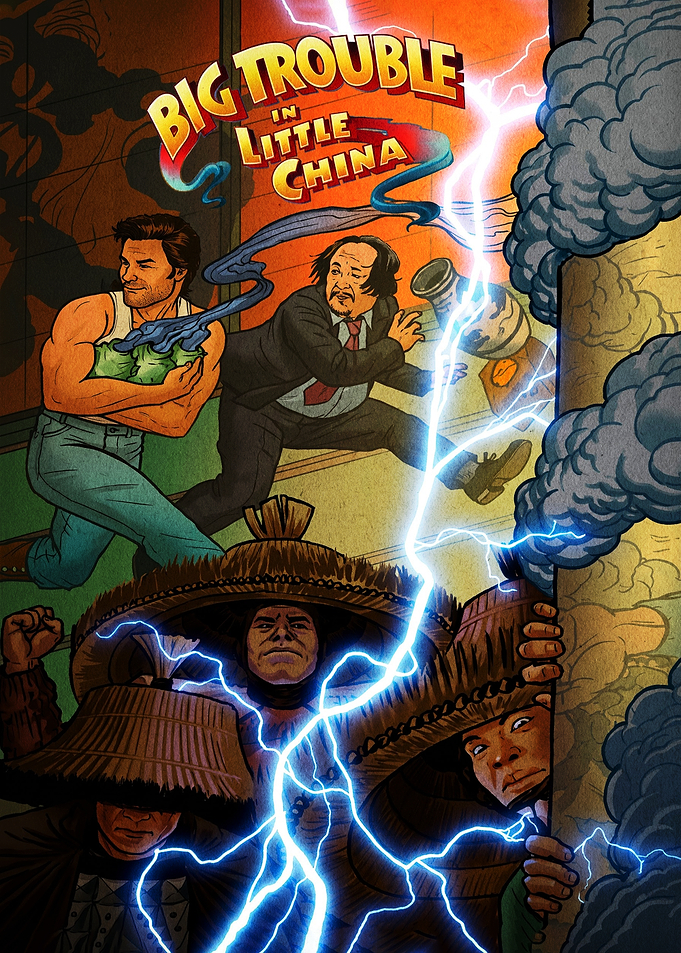 Big Trouble in Little China Poster