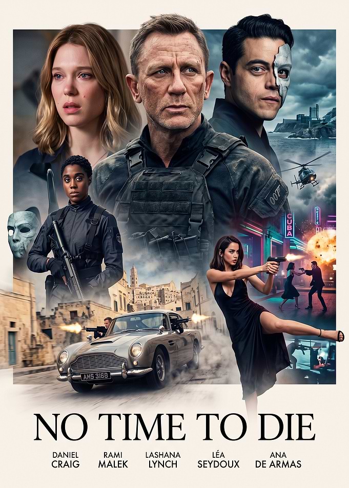 No Time To Die Movie Poster
