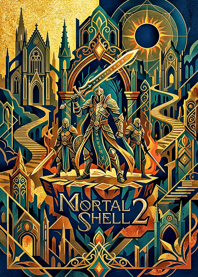 Mortal Shell 2 Fantasy Game Poster