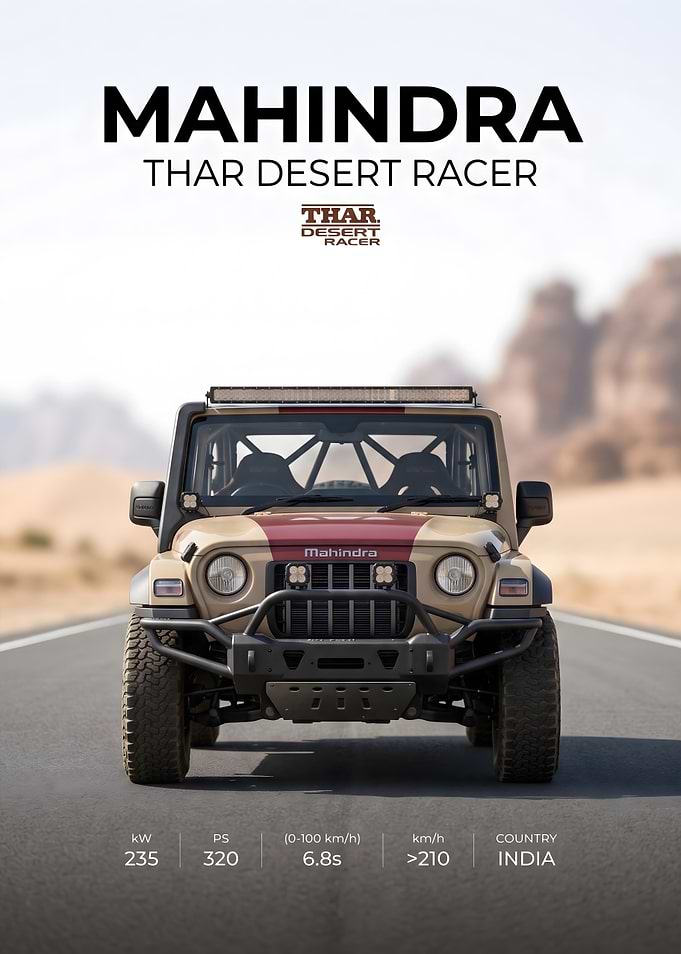 Mahindra Thar Desert Racer Concept
