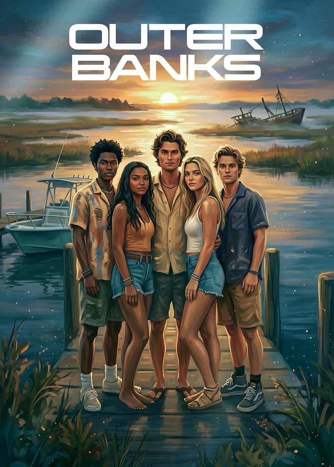 Outer Banks Cast Poster