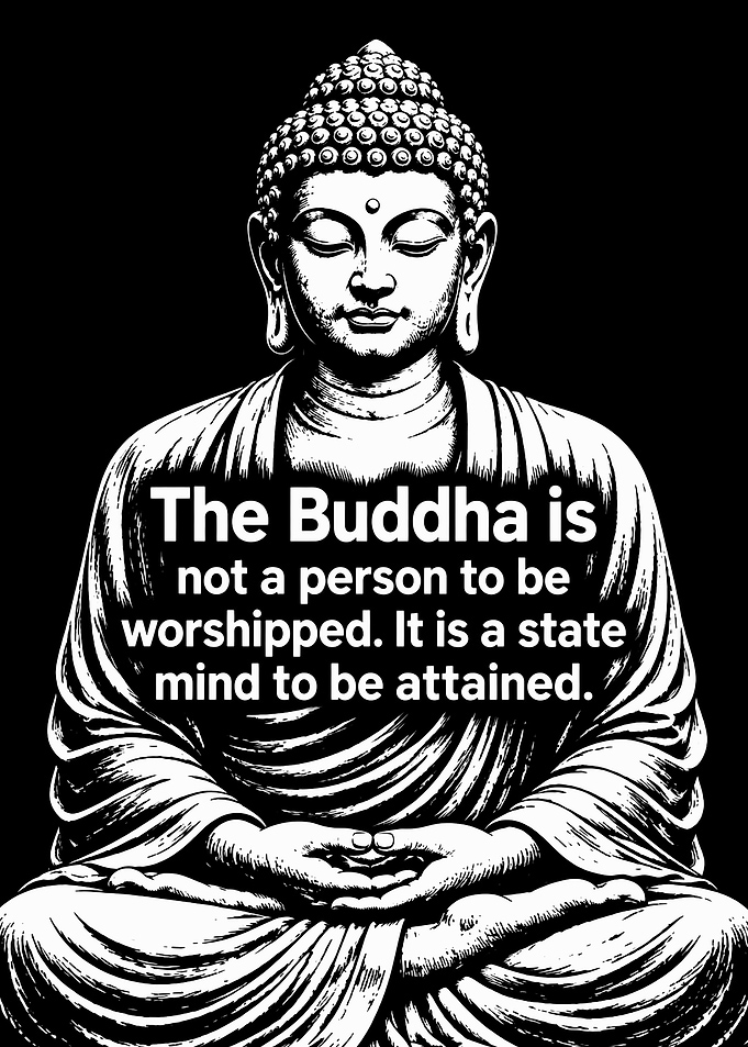 Buddha Inspirational Quote Poster