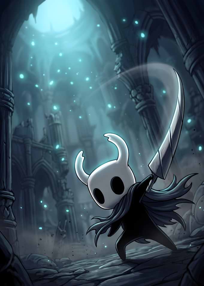 The Knight from Hollow Knight Game