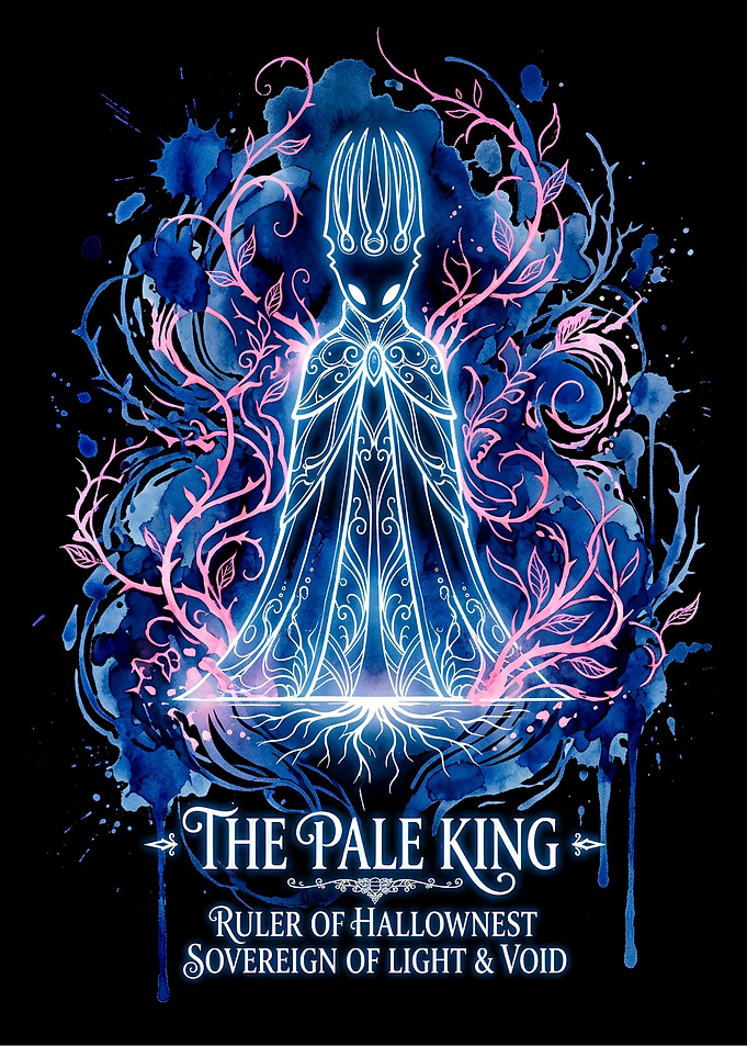 The Pale King Hollow Knight Art