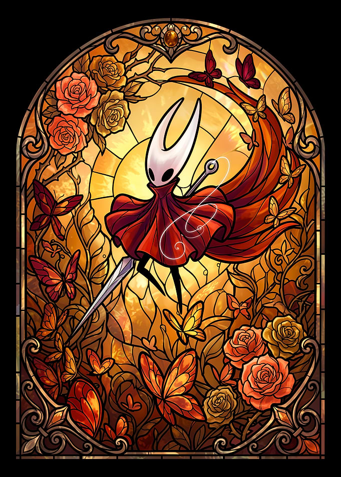 Hornet Stained Glass Art