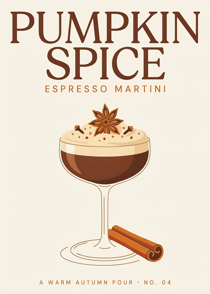 Pumpkin Spice Espresso Martini