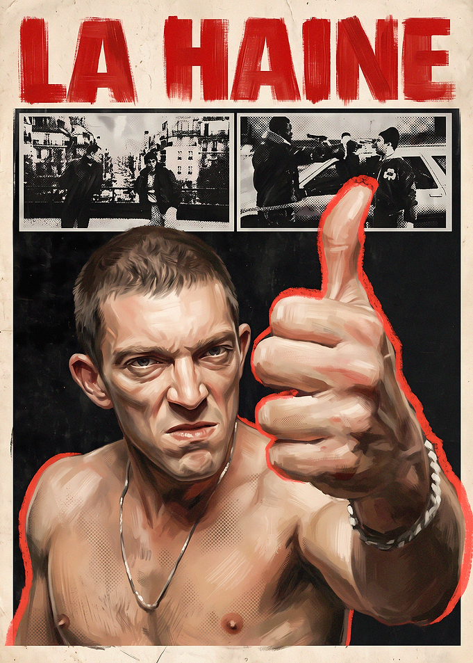 La Haine Movie Poster Art