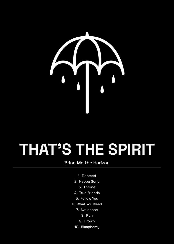 Bring Me The Horizon – That’s the Spirit | Album Poster