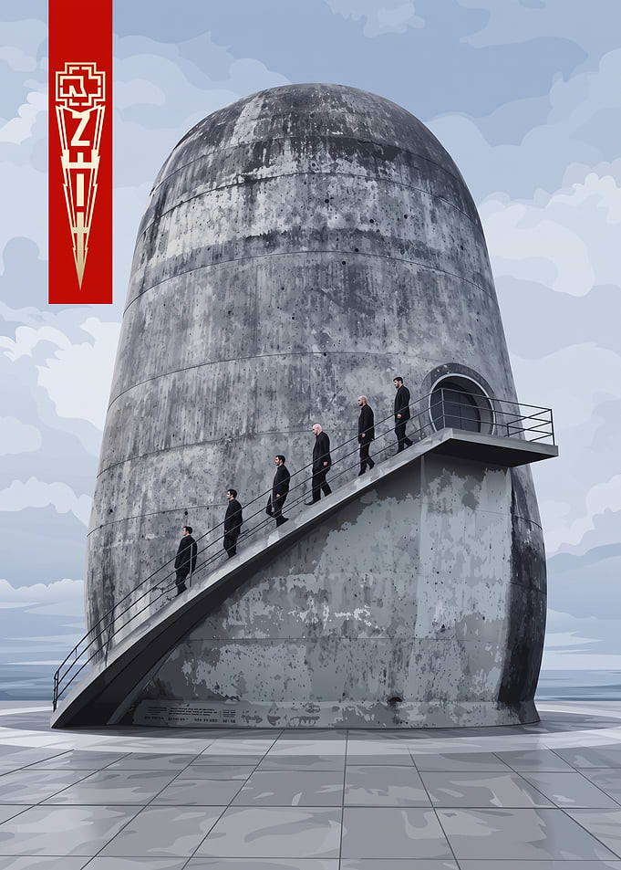 Rammstein Zeit Album Cover Art