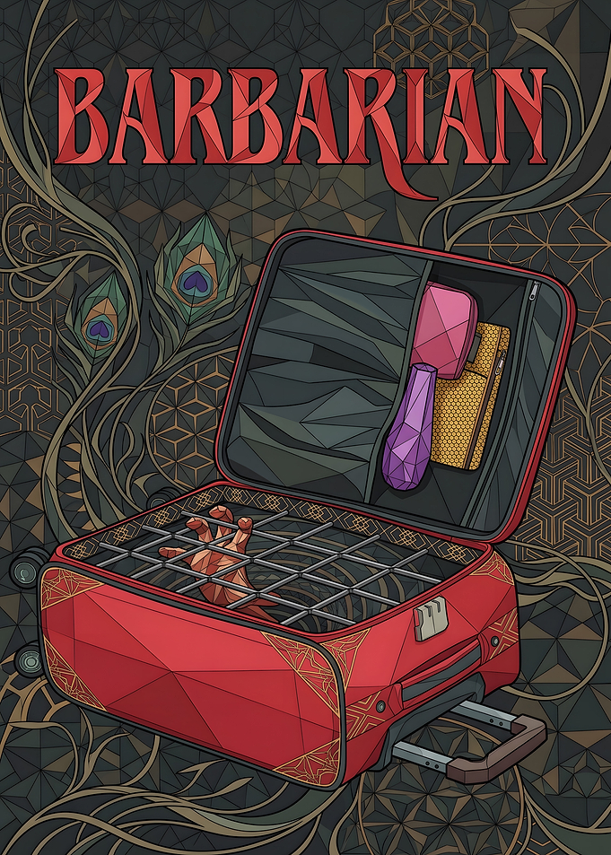Barbarian Movie Poster Art