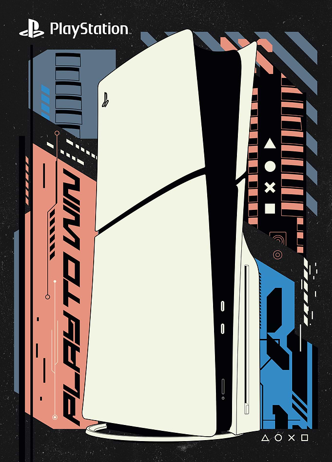 PlayStation - PS5 in the Neon City