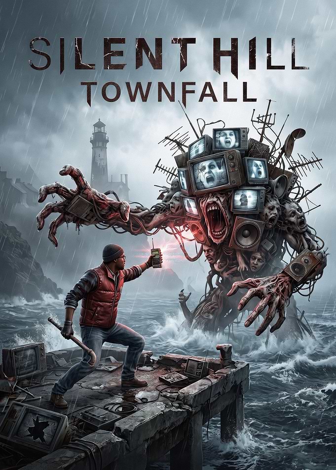 Silent Hill Townfall Horror Poster