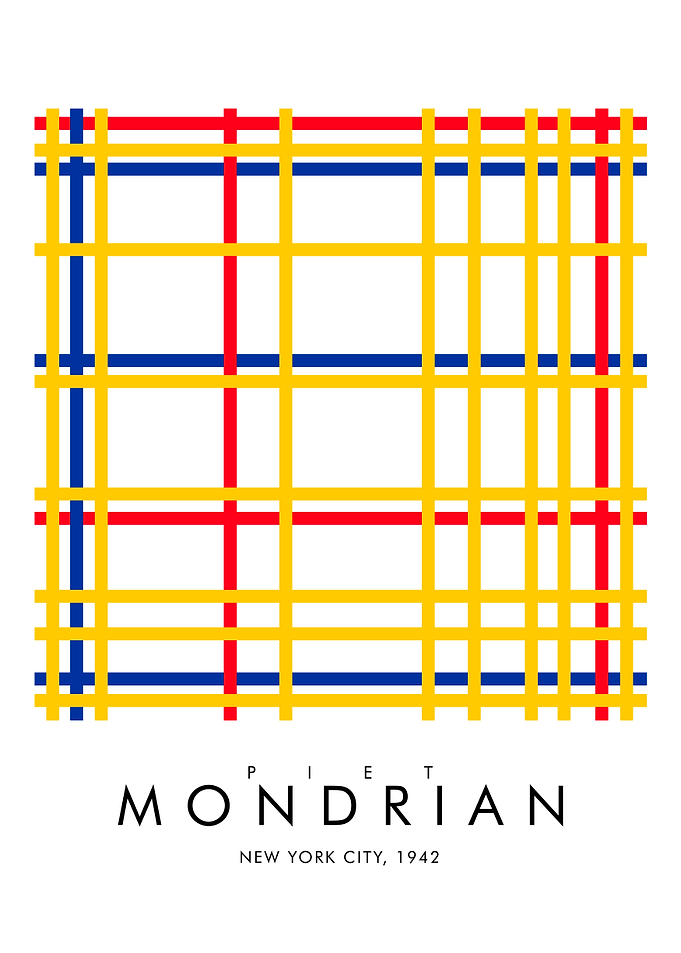 Piet Mondrian | New York City 1942