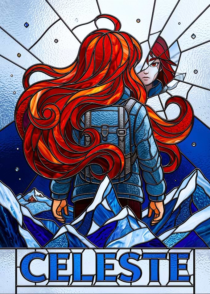 Celeste Stained Glass Art