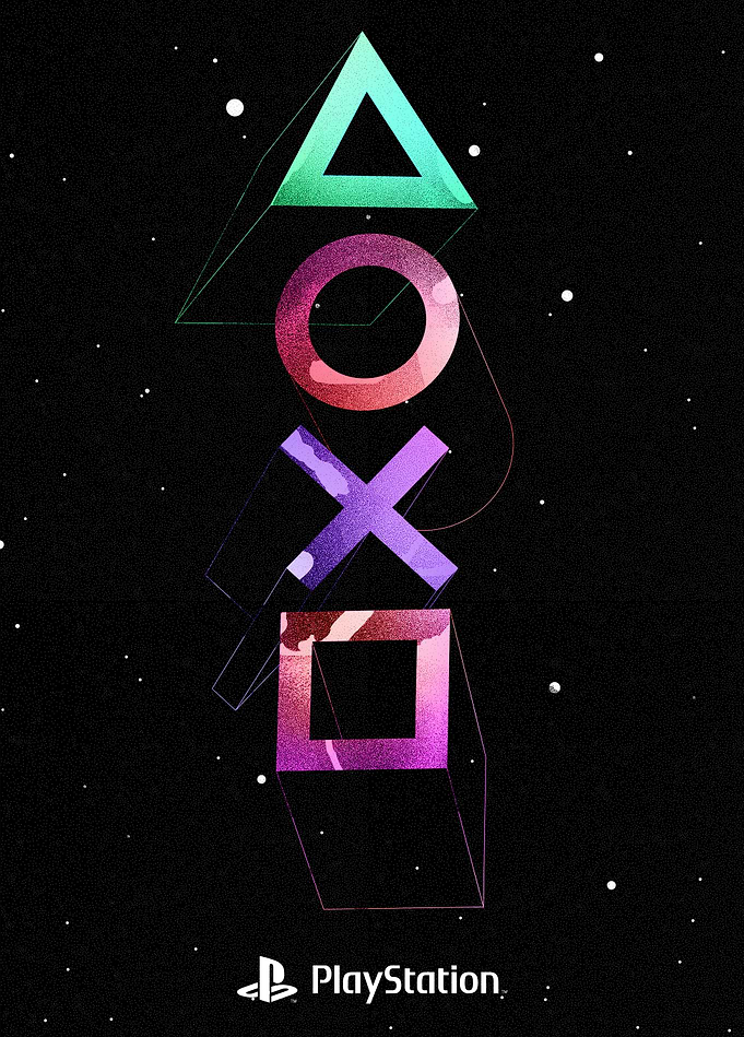 PlayStation - Buttons Among the Stars