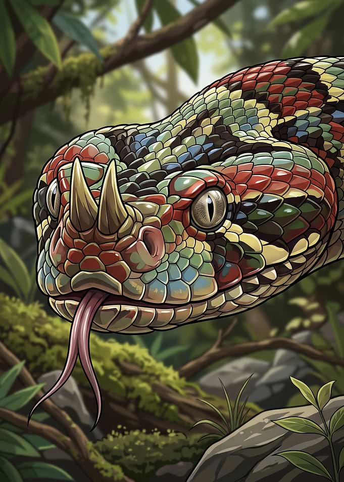 Rhinoceros viper