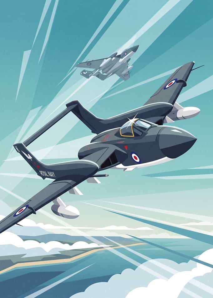 De Havilland Sea Vixen Pixel