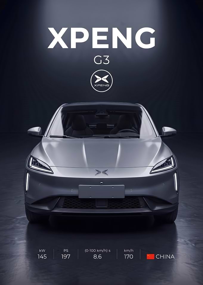 XPENG G3 Electric SUV Promotional Poster