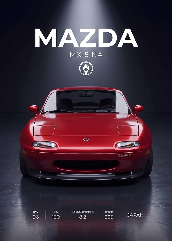 Mazda MX-5 NA Poster