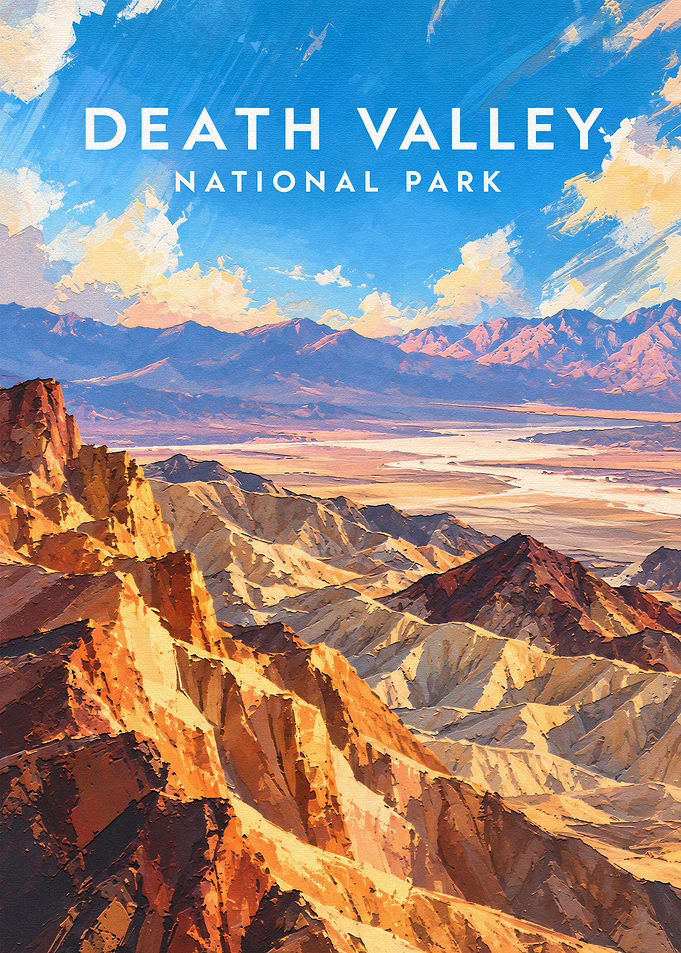Death Valley National Park Poster
