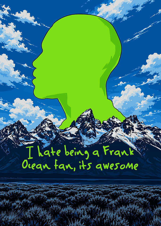 Frank Ocean Fan Meme Art