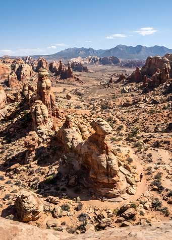 Canyonlands National Park Desert Landscape