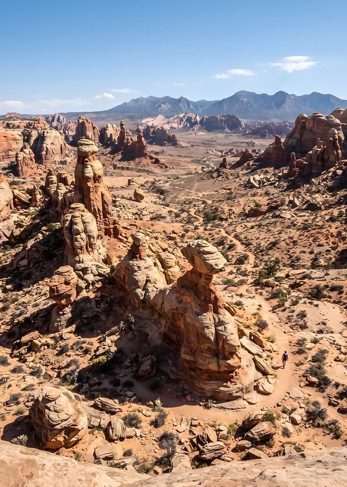 Canyonlands National Park Desert Landscape