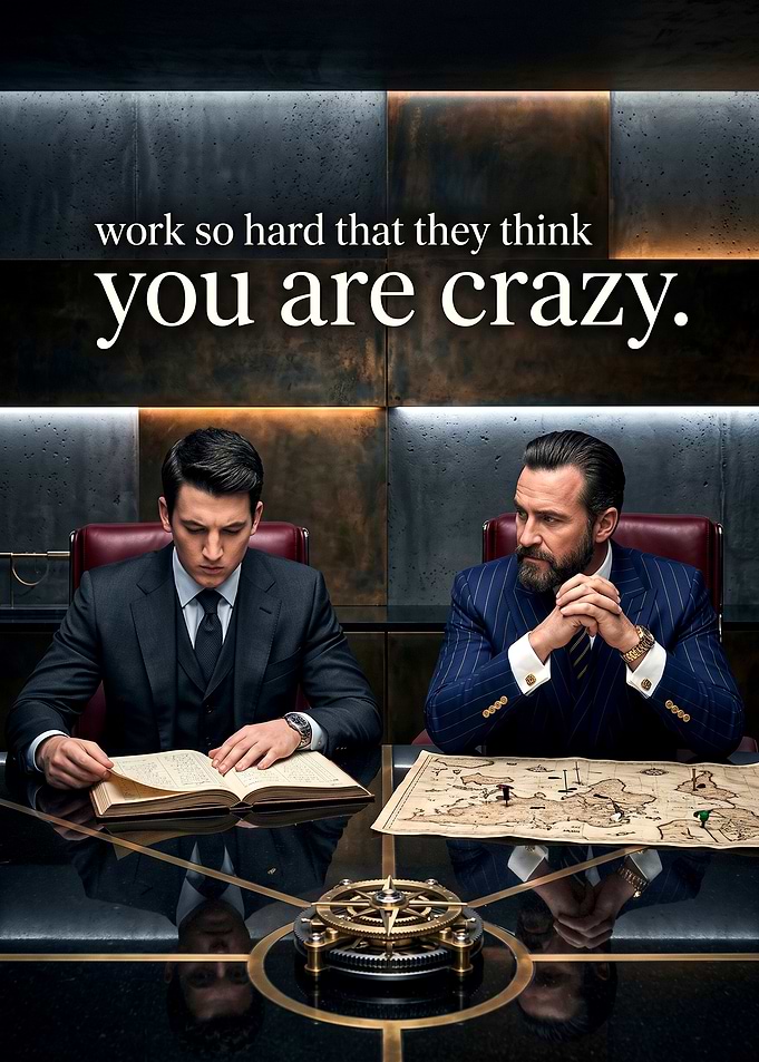 Work So Hard Motivational Poster