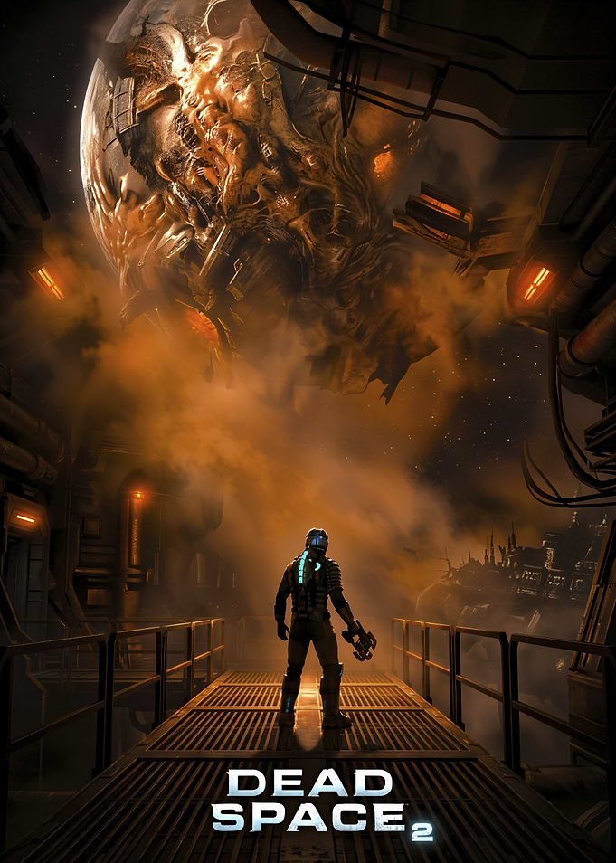 Dead Space 2 Isaac Clarke Poster