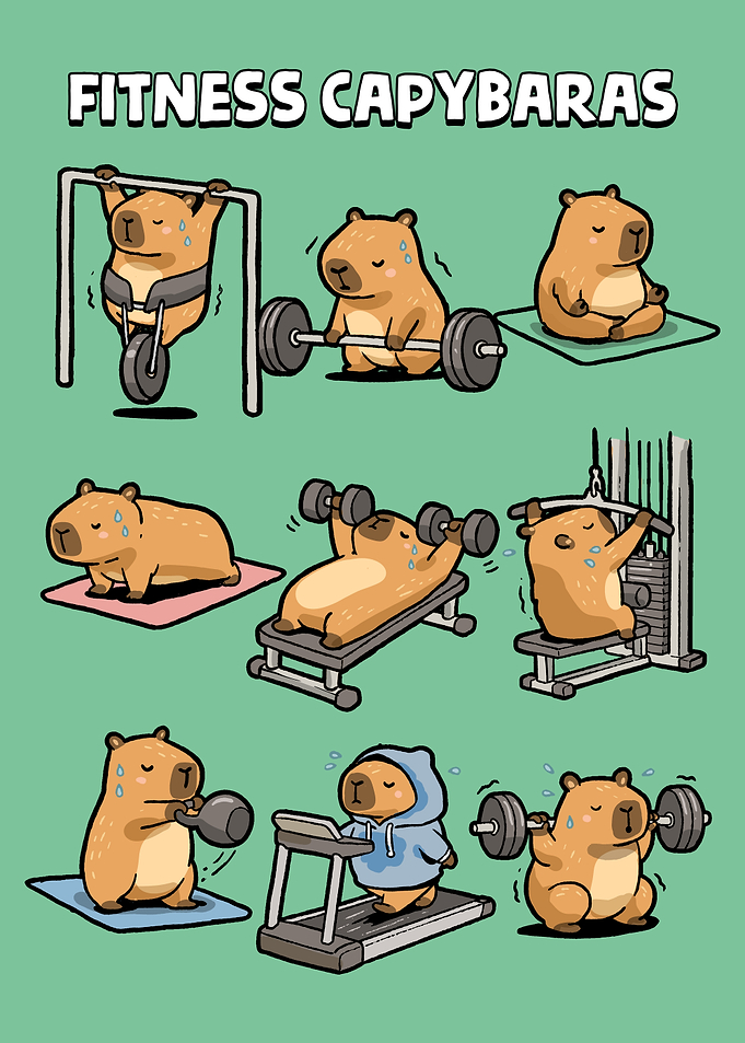 Fitness Capybaras