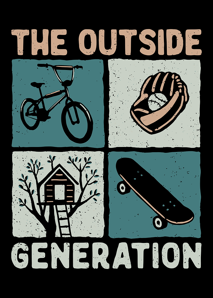 The Outside Generation Retro Graphic