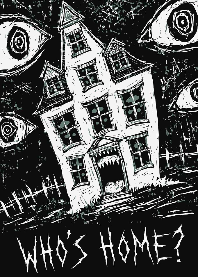 Haunted House Who's Home Poster