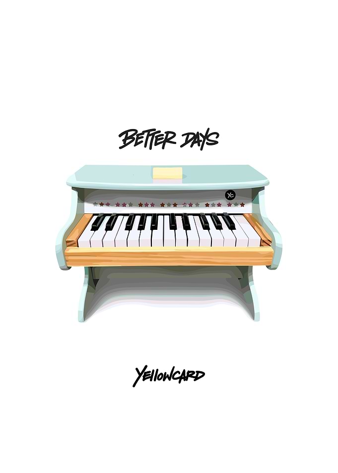 Yellowcard Better Days Piano