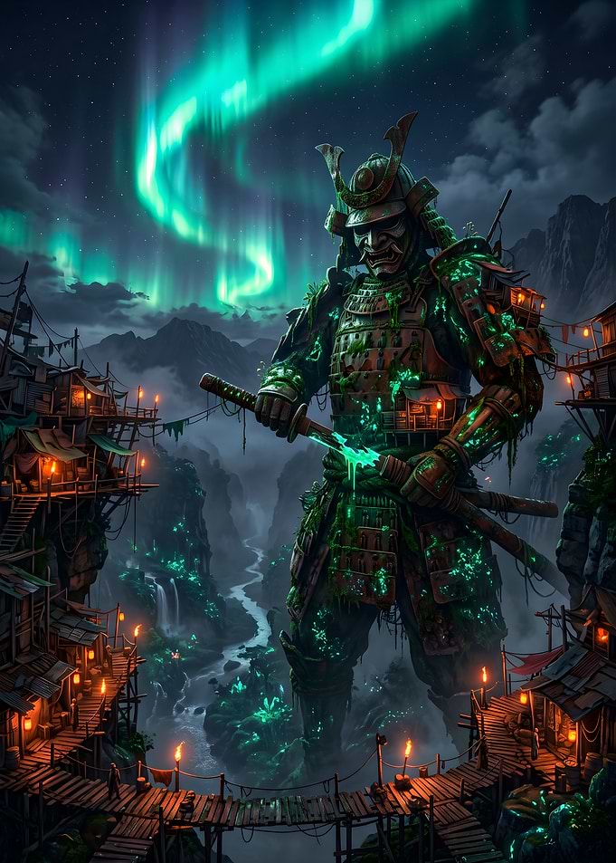 Guardian of the Emerald Aurora