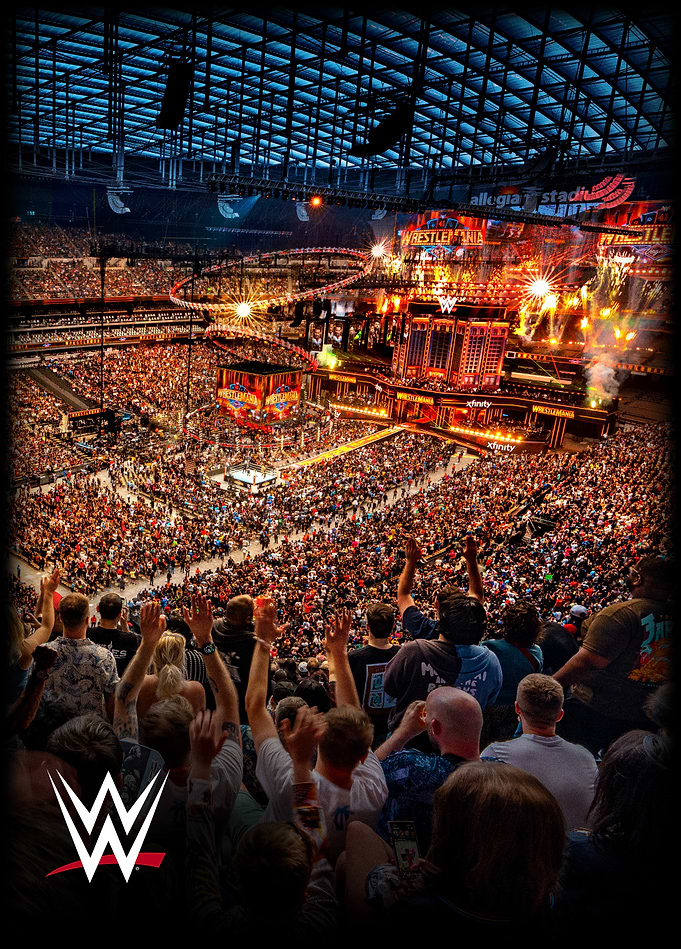 Wrestlemania 42: Las Vegas Fans Arena Vertical