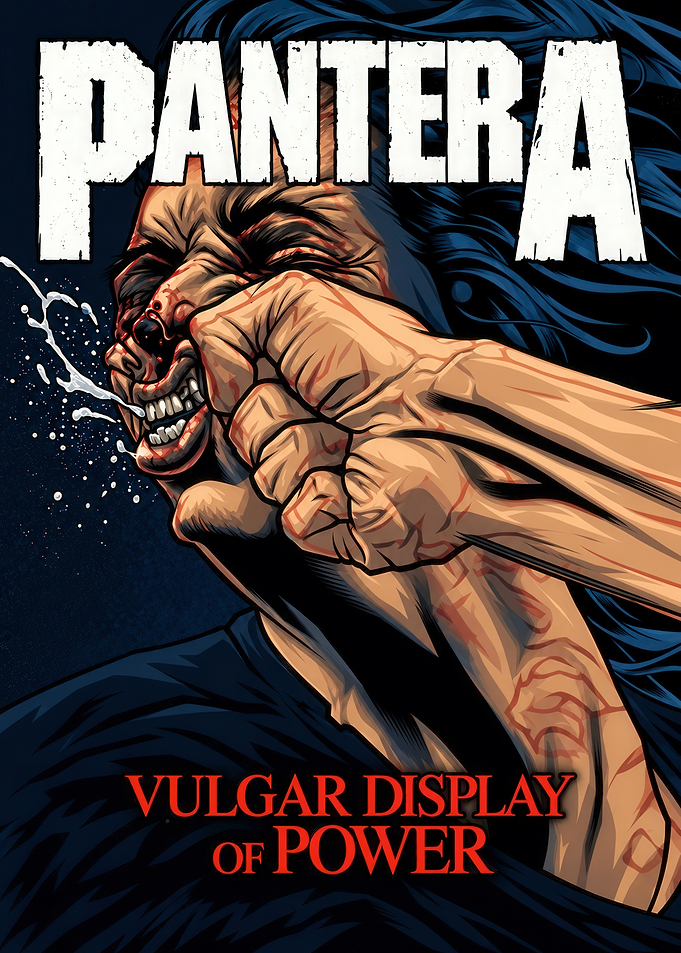 Pantera Vulgar Display of Power Poster