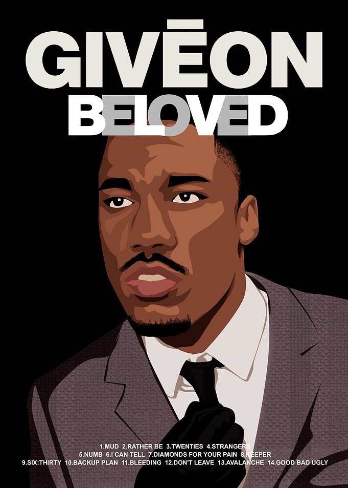 Giveon Beloved Album Art Poster