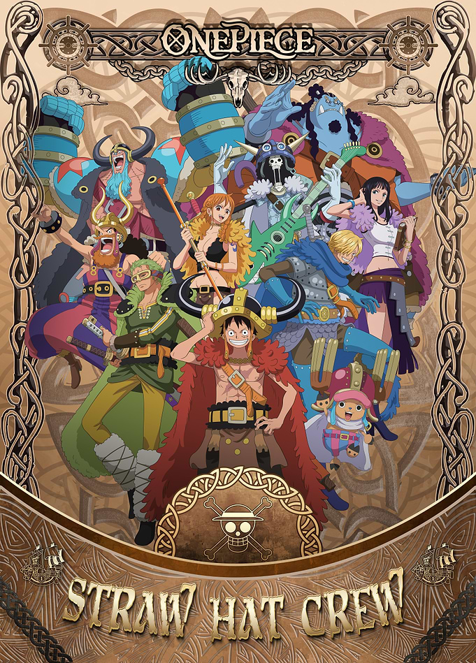 Elbaph portrait - The Straw Hat Crew