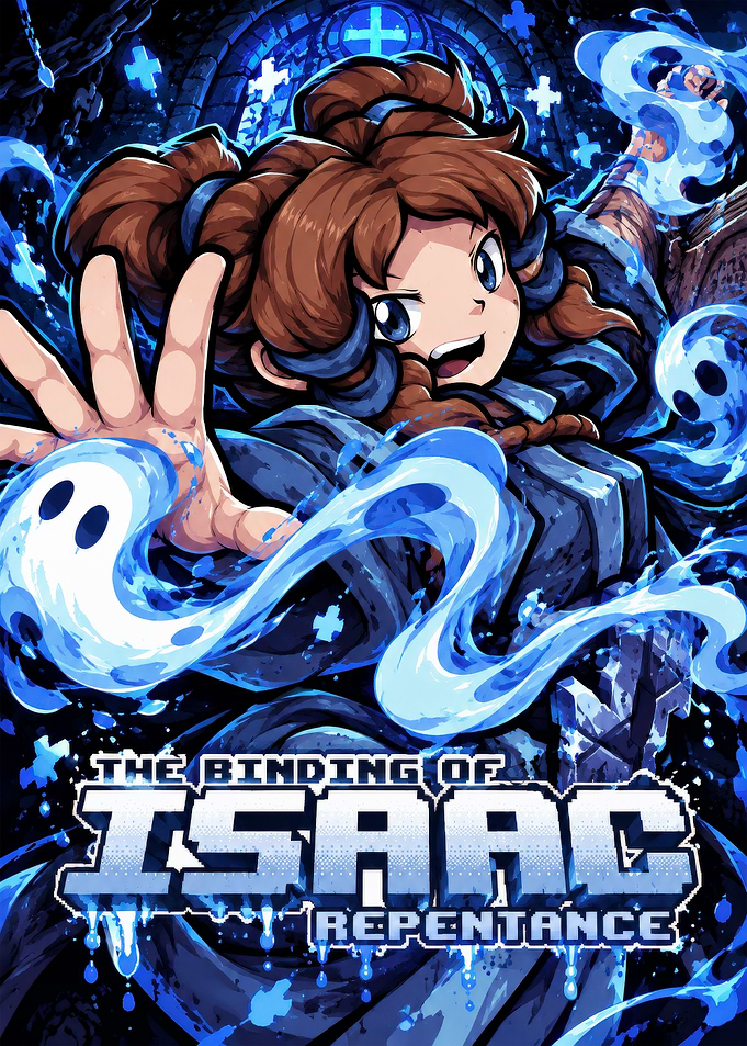 Bethany from The Binding of Isaac