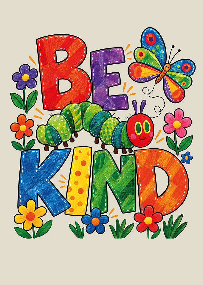 The Very Hungry Caterpillar Be Kind