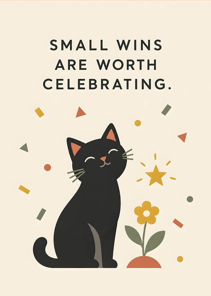 Small Wins Are Worth Celebrating Poster