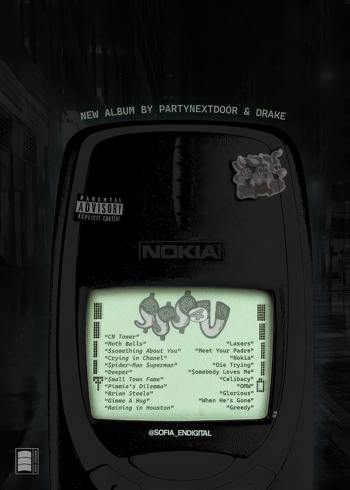 Drake Music Album Concept Art